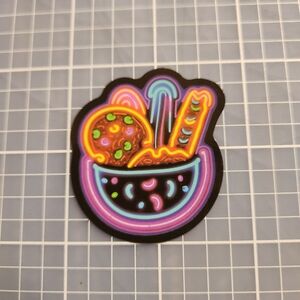 10 for $10 Sticker Neon Cartoon Graffiti  Vibrant Colors